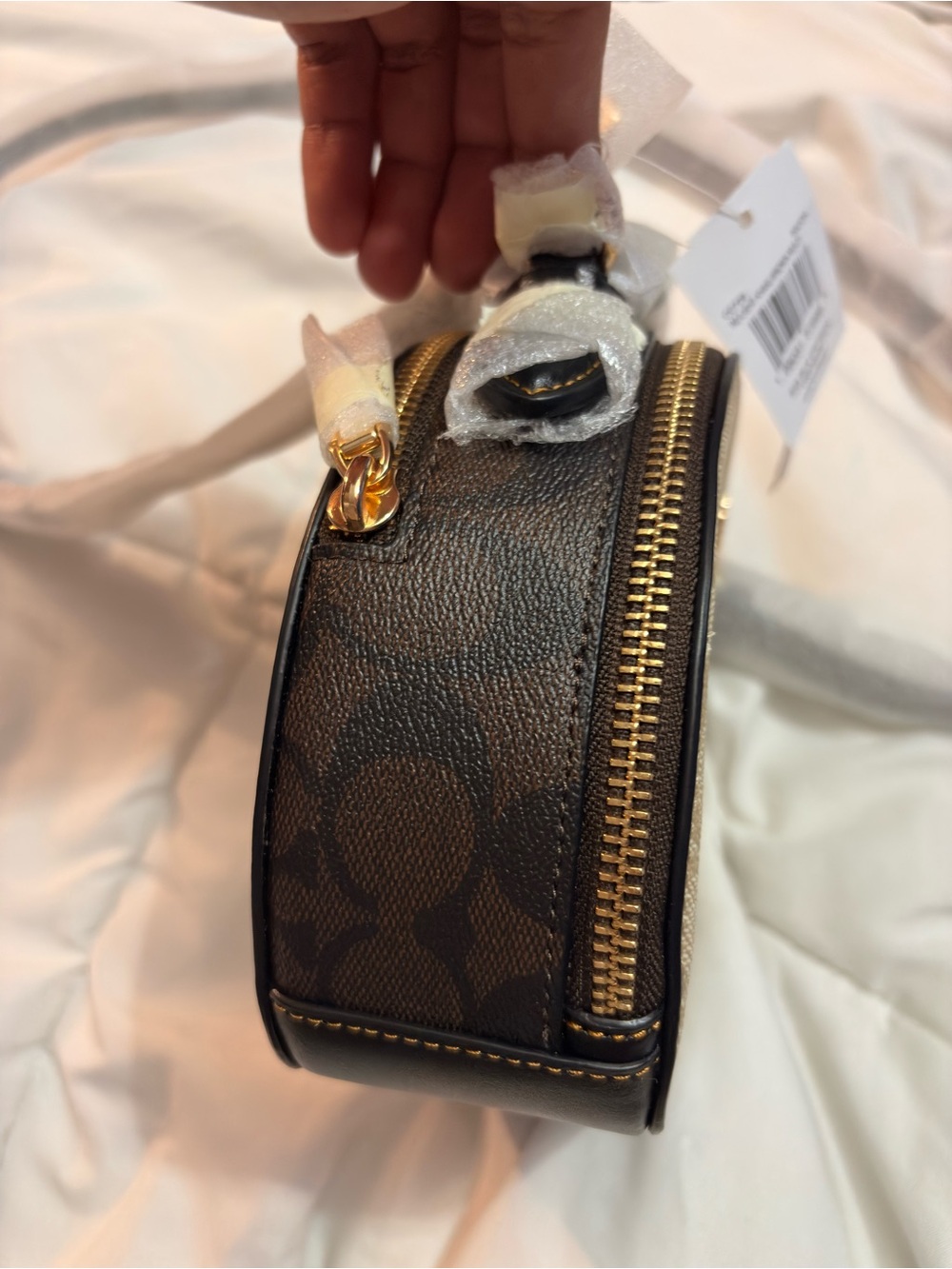 Coach Crossbody Bag Signature Canvas - Picture 13 of 14